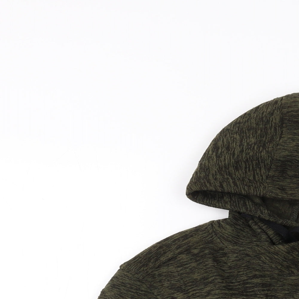 Regatta Boys Green Polyester Pullover Hoodie Size 9-10 Years Pullover