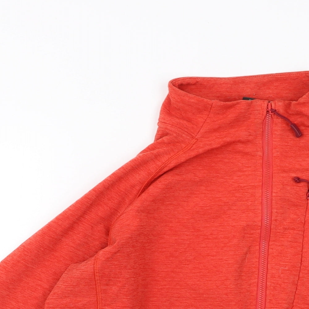 RAB Womens Red Polyester Pullover Sweatshirt Size 14 Zip