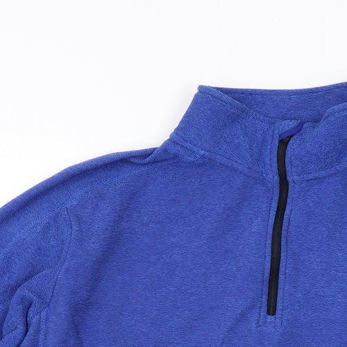 Champion Mens Blue Polyester Pullover Sweatshirt Size M