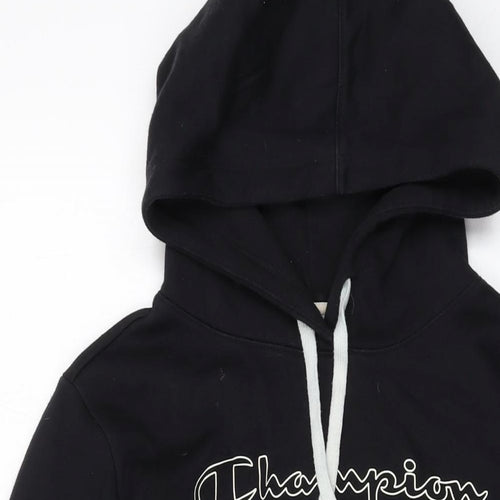 Champion Womens Beige Cotton Pullover Hoodie Size L Pullover