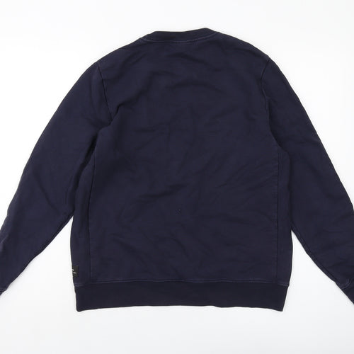 Paul Smith Womens Blue Cotton Pullover Sweatshirt Size M Pullover