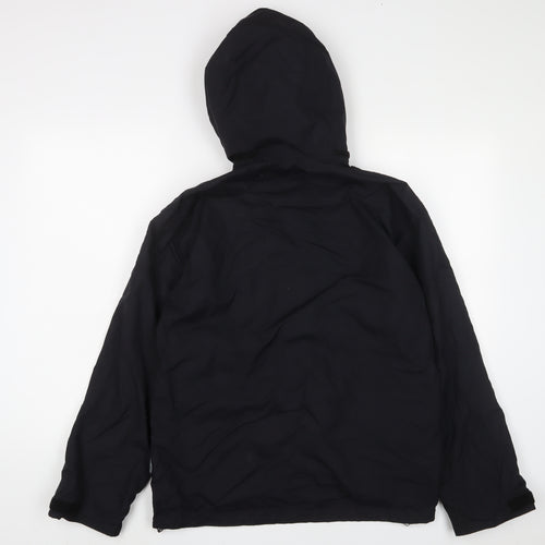 Berghaus Womens Black Jacket Coat Size 12 Zip - Logo, Embroidered