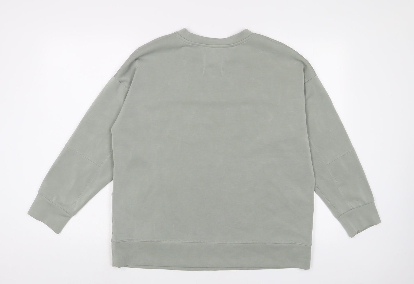 Hinch Womens Green Solid Polyester Top Pyjama Top Size 8 - 8/10