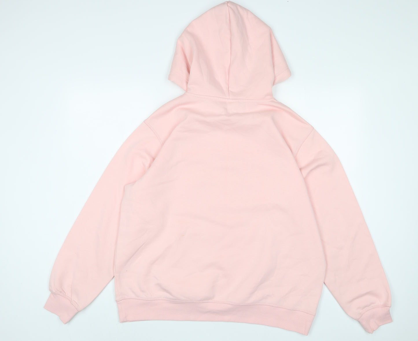 Disney Womens Pink Cotton Pullover Hoodie Size L Pullover - Mickey Mouse