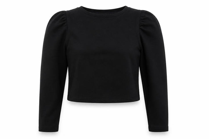 Pull&Bear Womens Black Cotton Pullover Sweatshirt Size S Pullover