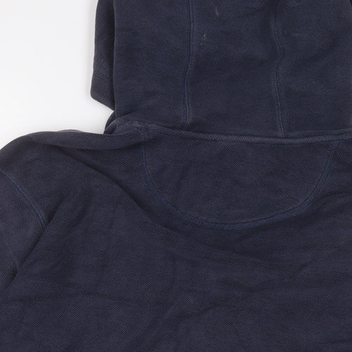 VANS Mens Blue Cotton Pullover Hoodie Size L