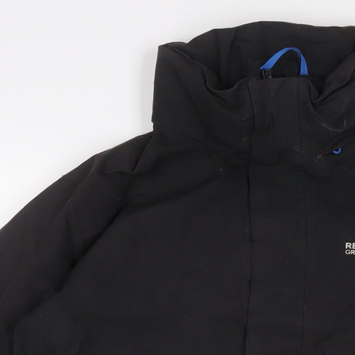 Regatta Mens Black Jacket Coat Size L Zip