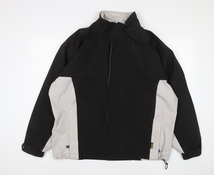 Proquip Mens Black Jacket Size XL Zip