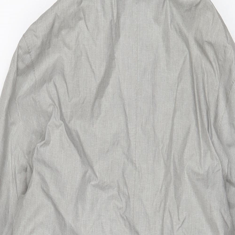 Seasalt Womens Grey Jacket Size 8 Zip