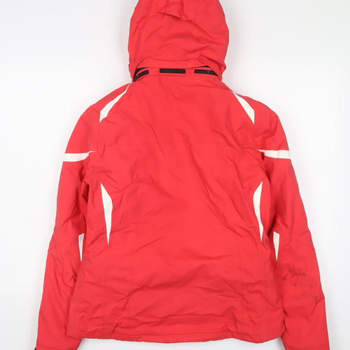 Killtec Womens Red Jacket Coat Size 10 Zip