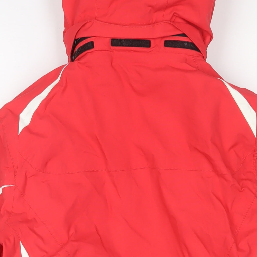 Killtec Womens Red Jacket Coat Size 10 Zip