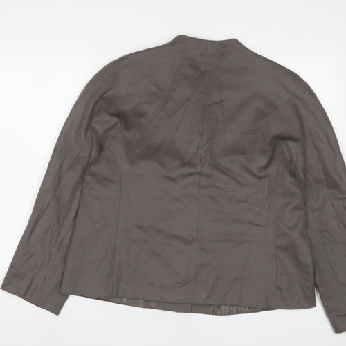 OSKA Womens Grey Jacket Blazer Size M Button