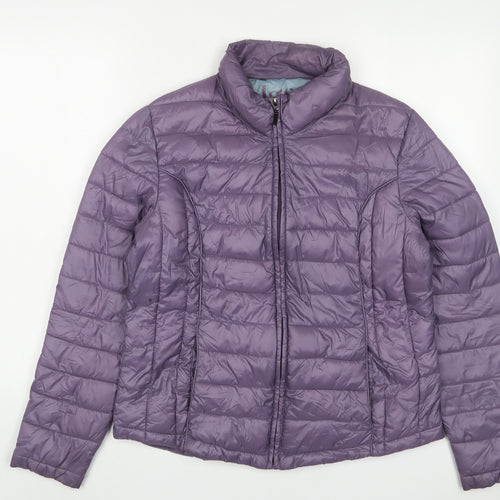 Lotties Womens Purple Jacket Size M Zip