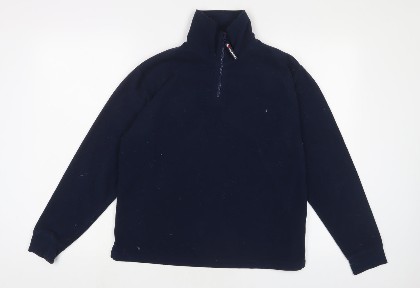 Trespass Boys Blue Polyester Pullover Sweatshirt Size 15-16 Years Zip