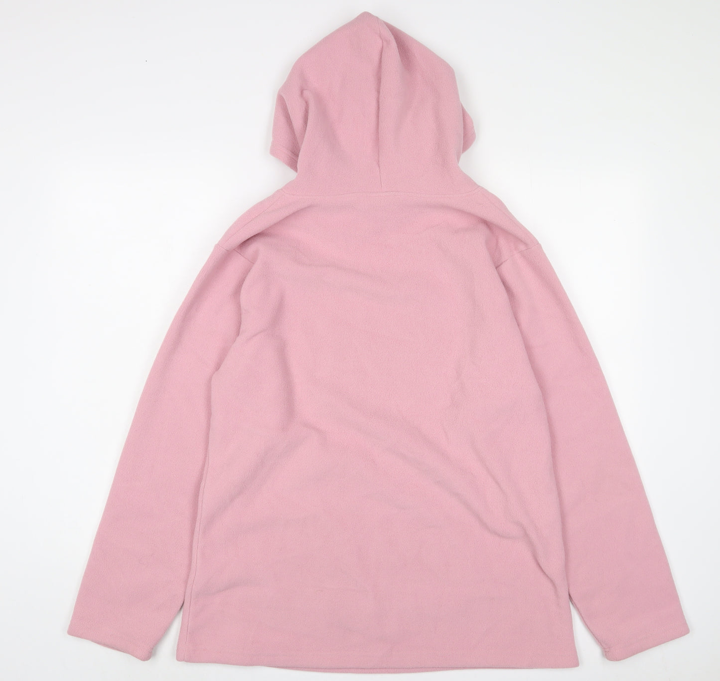 Yorkshire Trading Womens Pink Polyester Pullover Hoodie Size L Pullover