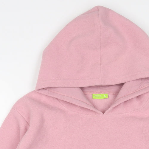 Yorkshire Trading Womens Pink Polyester Pullover Hoodie Size L Pullover