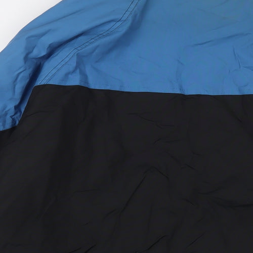 Cotton Traders Mens Black Jacket Coat Size L Zip