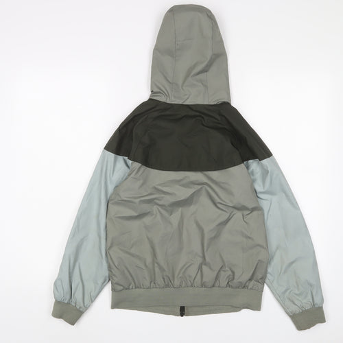 Nike Boys Multicoloured Geometric Jacket Size 10 Years Zip