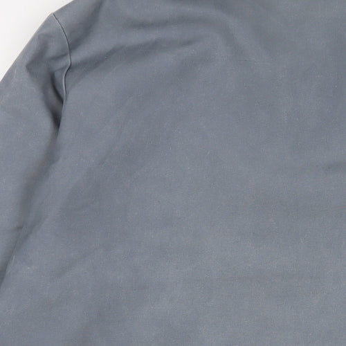 Boston Mens Blue Jacket Size L Zip