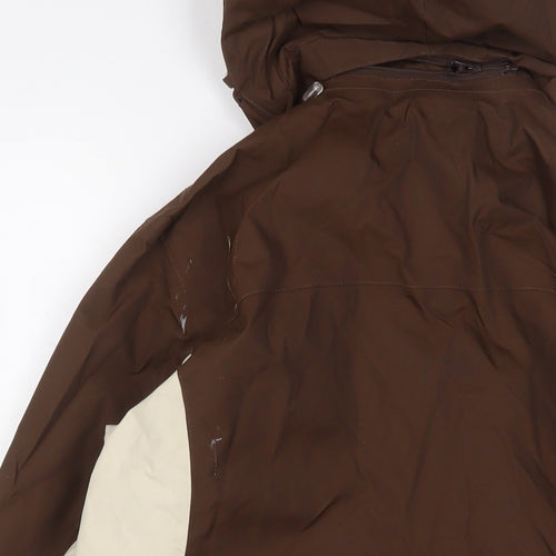 DECATHLON Womens Brown Jacket Coat Size M Zip