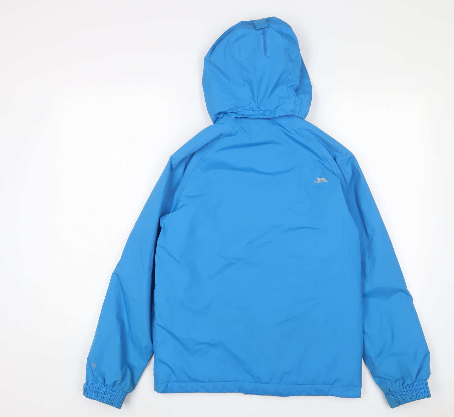 Trespass Boys Blue Basic Coat Coat Size 11-12 Years Zip