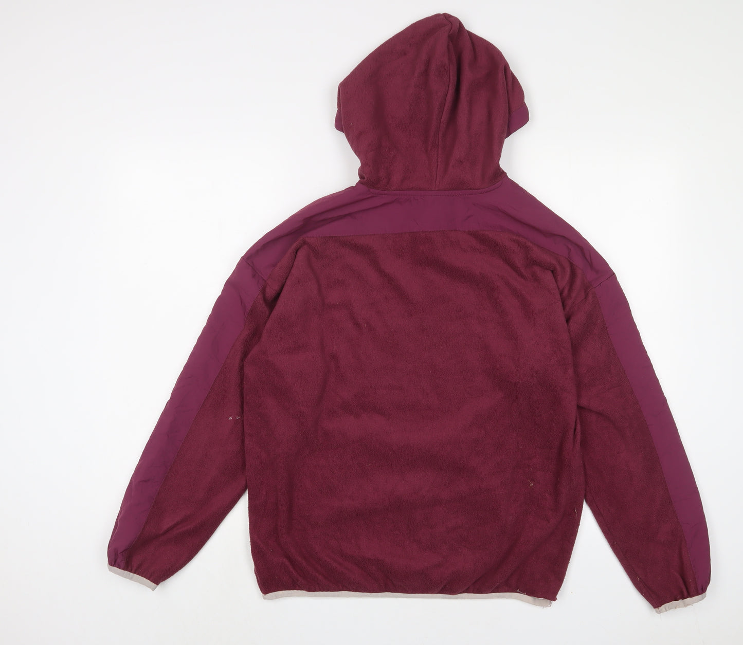 adidas Womens Purple Polyester Pullover Hoodie Size S Pullover - Vintage