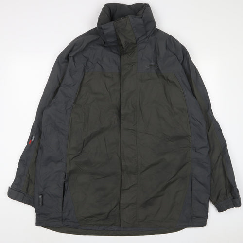 Mountain Life Mens Green Jacket Coat Size XL Zip