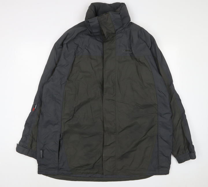 Mountain Life Mens Green Jacket Coat Size XL Zip