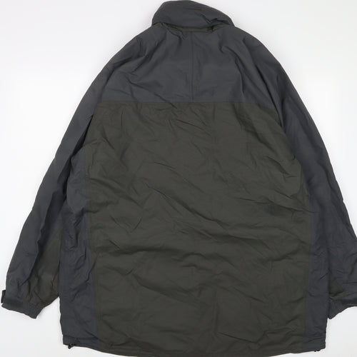 Mountain Life Mens Green Jacket Coat Size XL Zip