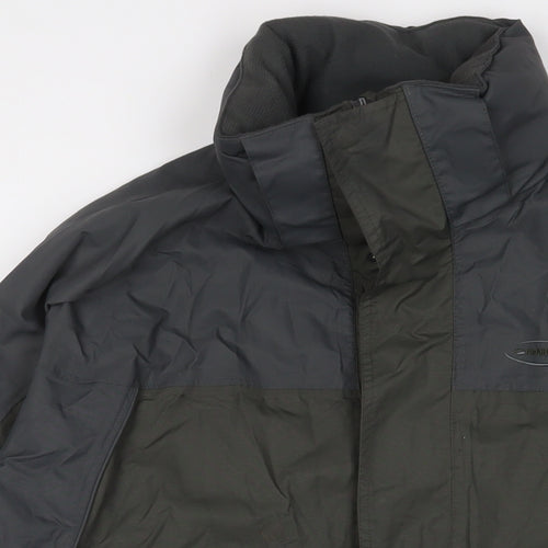 Mountain Life Mens Green Jacket Coat Size XL Zip