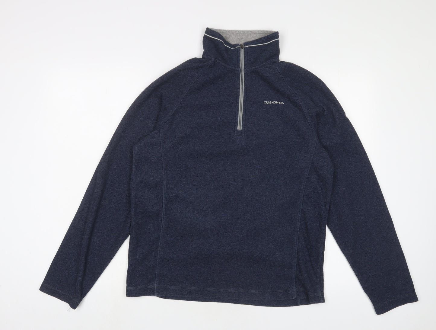 Craghoppers Mens Blue Polyester Pullover Sweatshirt Size M