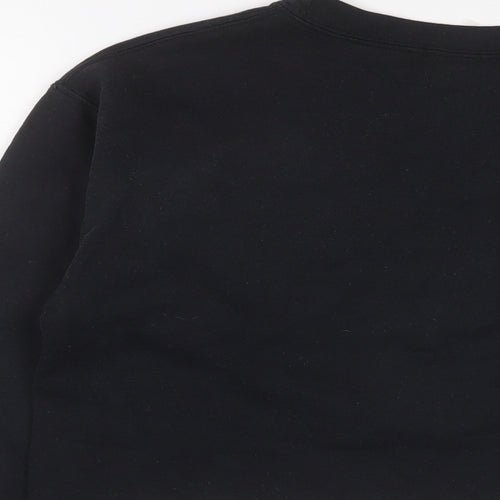 Missguided Womens Black Cotton Pullover Sweatshirt Size S Pullover - Oakland