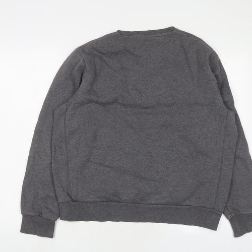 Nike Womens Red Cotton Pullover Sweatshirt Size L Pullover - Embroidered