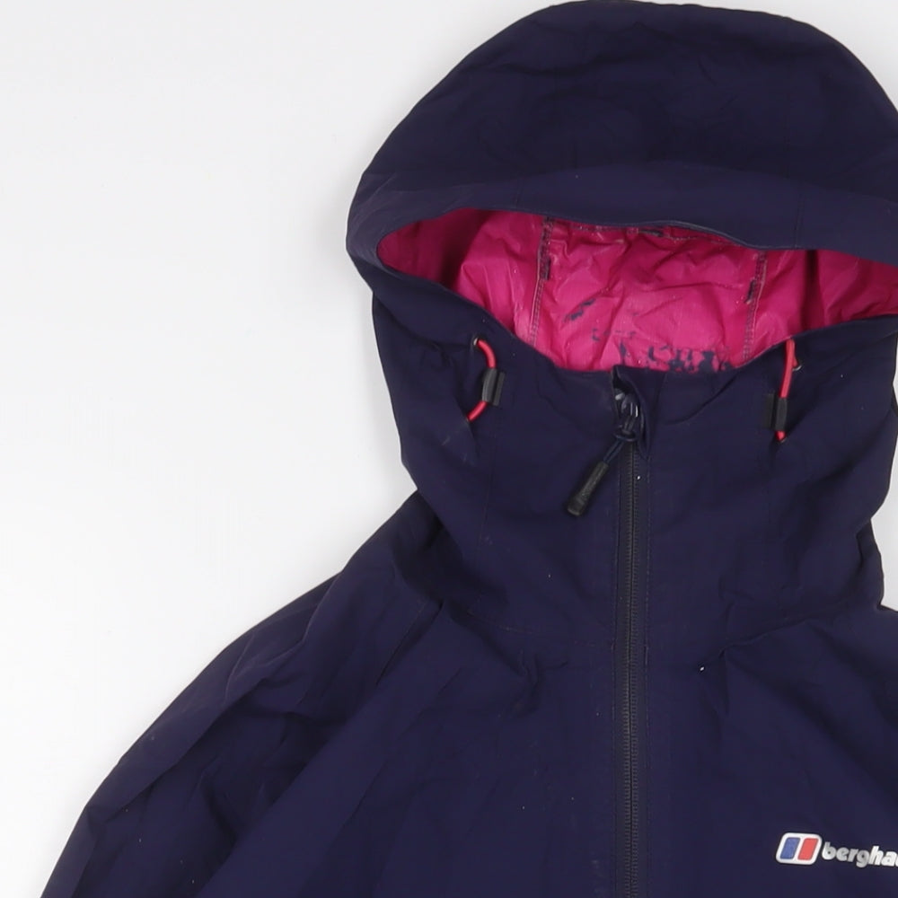 Berghaus Womens Blue Jacket Coat Size 14 Zip