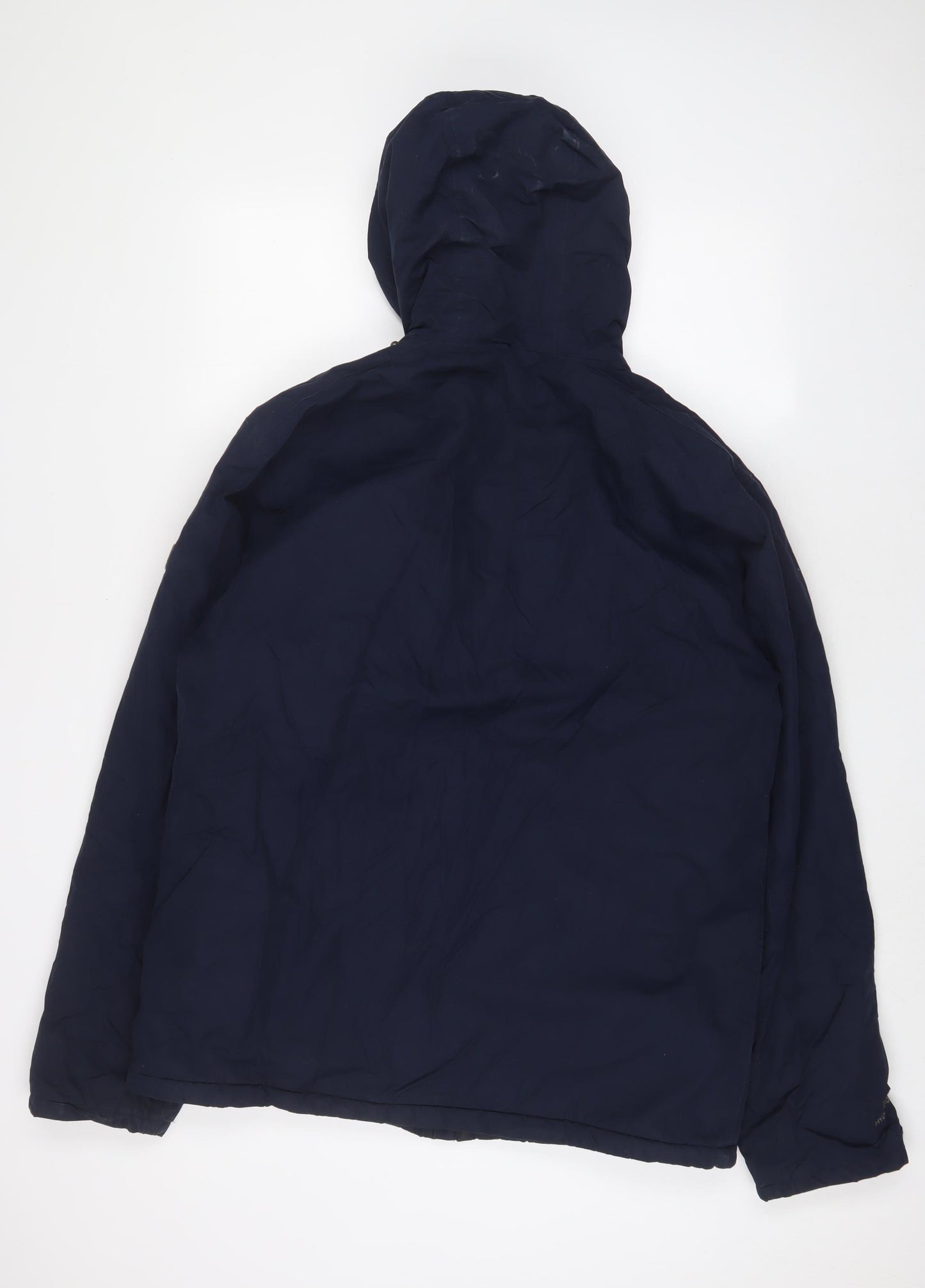 Regatta Mens Blue Jacket Coat Size L Zip - Logo, Embroidered