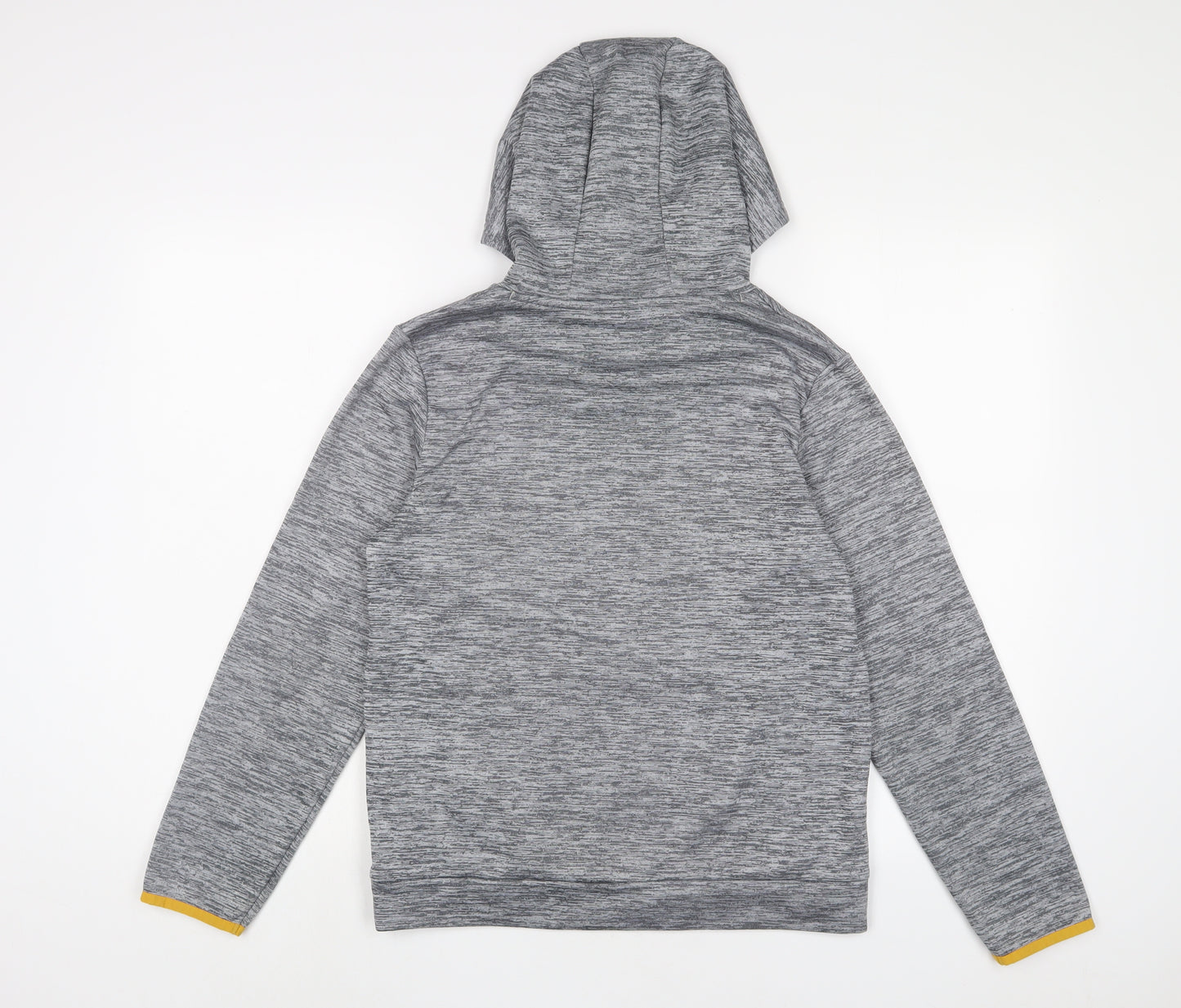 Under armour Boys Grey Cotton Pullover Hoodie Size 15 Years Pullover