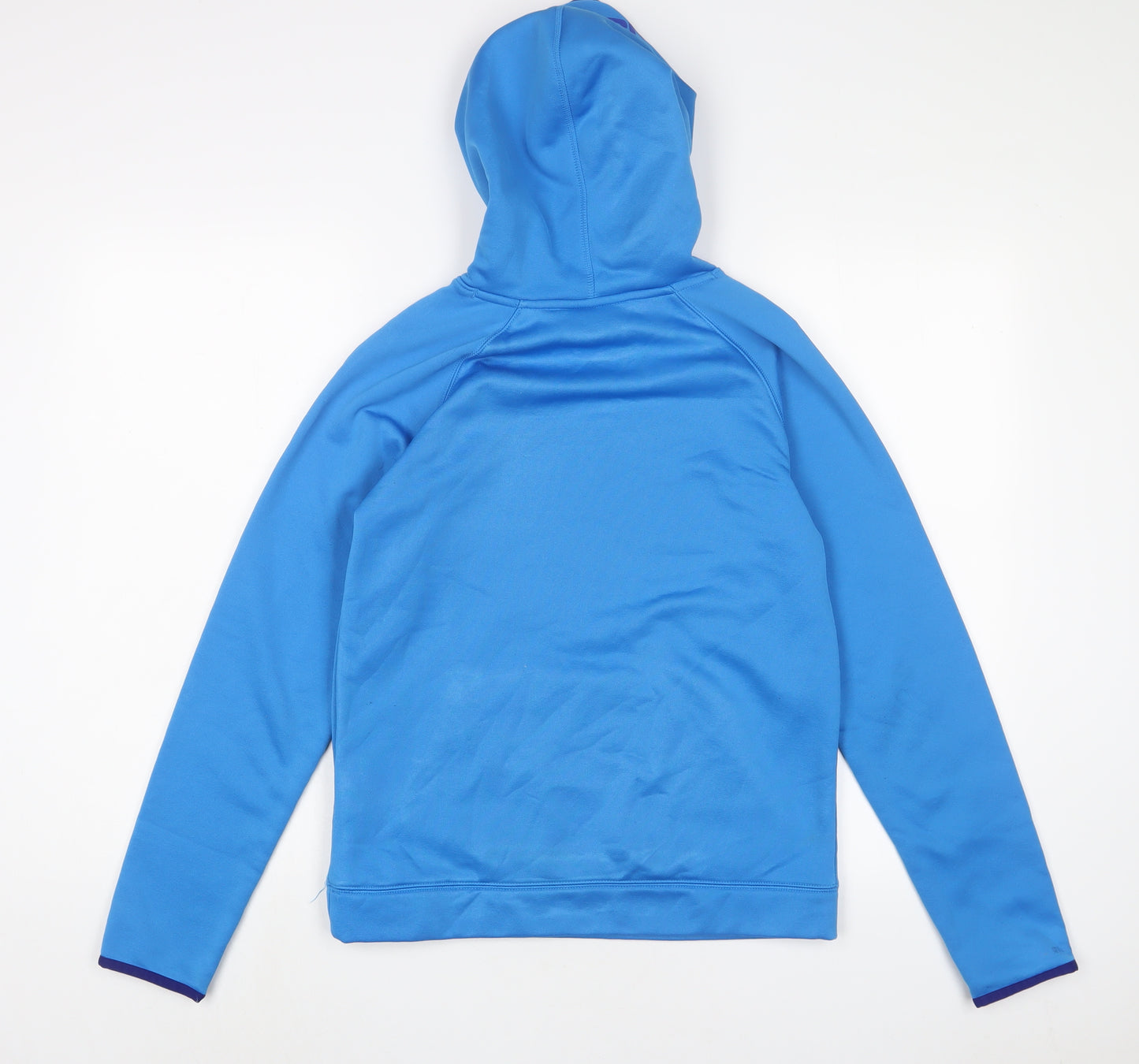 Under armour Boys Blue Polyester Pullover Hoodie Size 15 Years Pullover