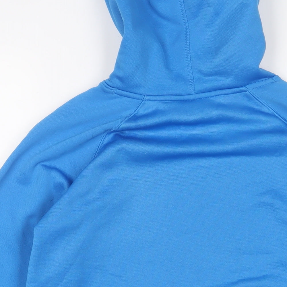 Under armour Boys Blue Polyester Pullover Hoodie Size 15 Years Pullover