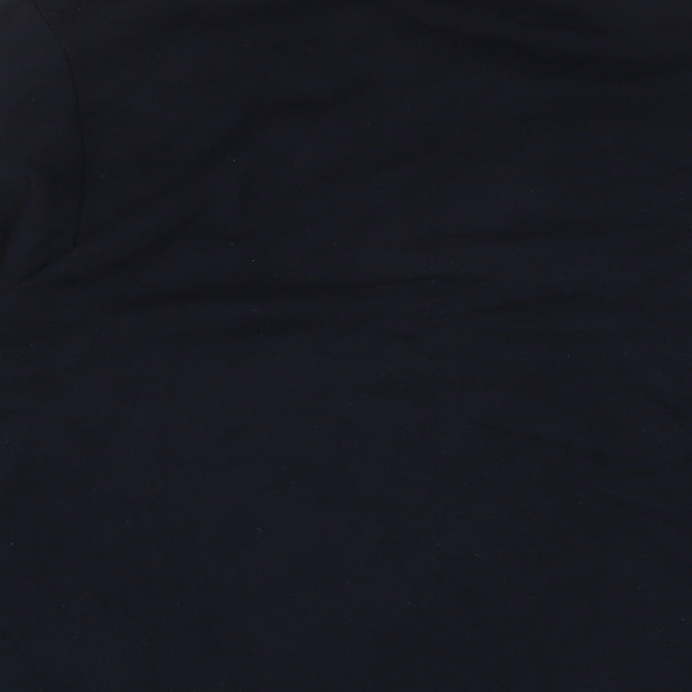 Jaeger Mens Blue Cotton Pullover Sweatshirt Size 2XL