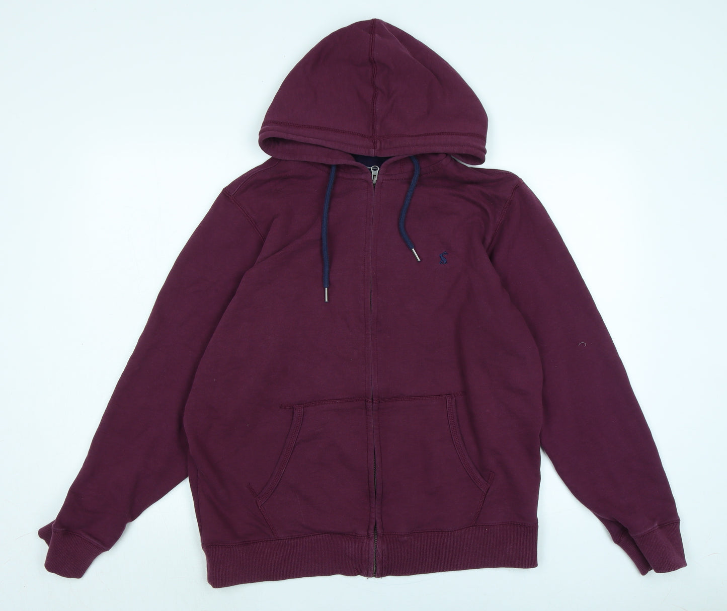 Joules Womens Purple Jacket Size L Zip - Joules