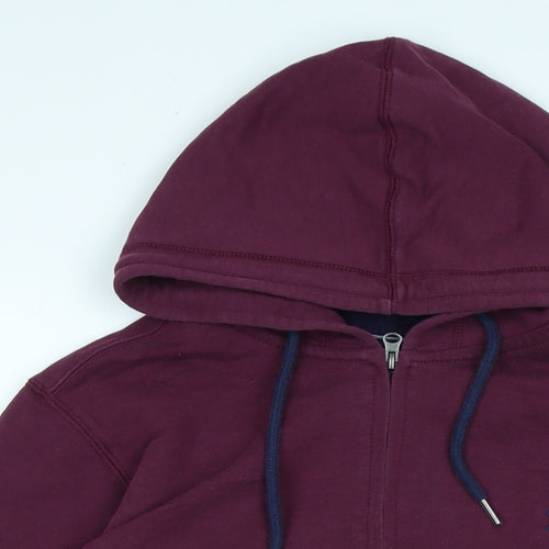 Joules Womens Purple Jacket Size L Zip - Joules