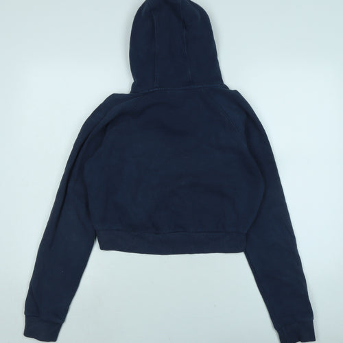 ellesse Womens Blue Cotton Pullover Hoodie Size 10 - Ellesse