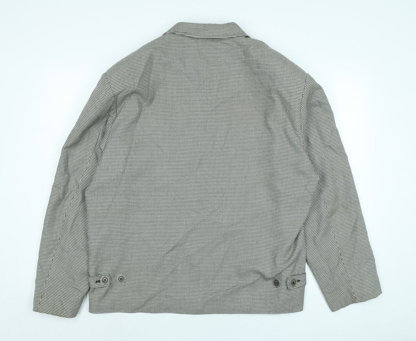 Ciro Citterio Mens Ivory Jacket Size XL Zip - Ciro Citterio