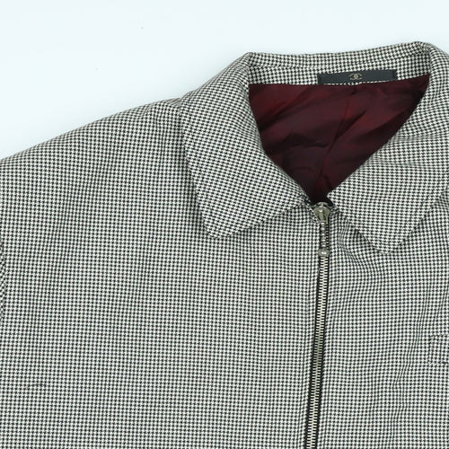 Ciro Citterio Mens Ivory Jacket Size XL Zip - Ciro Citterio