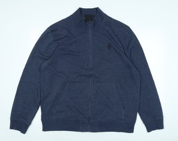 Sketchers Mens Blue Jacket Size XL Zip - Sketchers