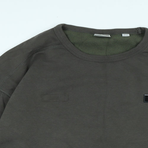 JACK & JONES Mens Grey Cotton Pullover Sweatshirt Size M - Jack Jones
