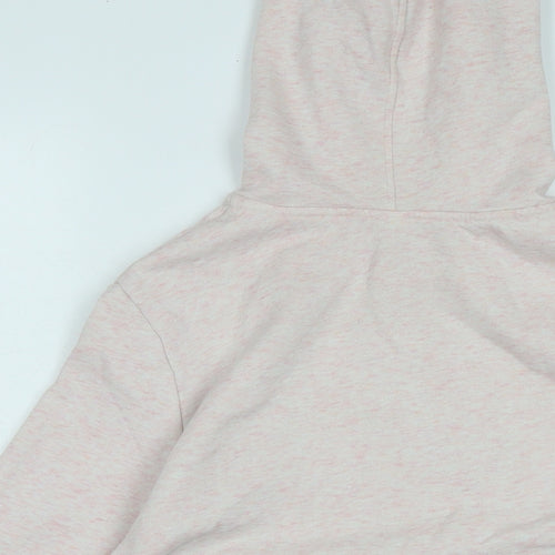 Decathalon Womens Pink Cotton Pullover Hoodie Size M - Decathalon