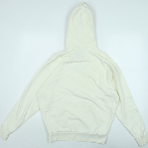 Jack Wills Womens Ivory Polyester Pullover Hoodie Size 6 - Jack Wills