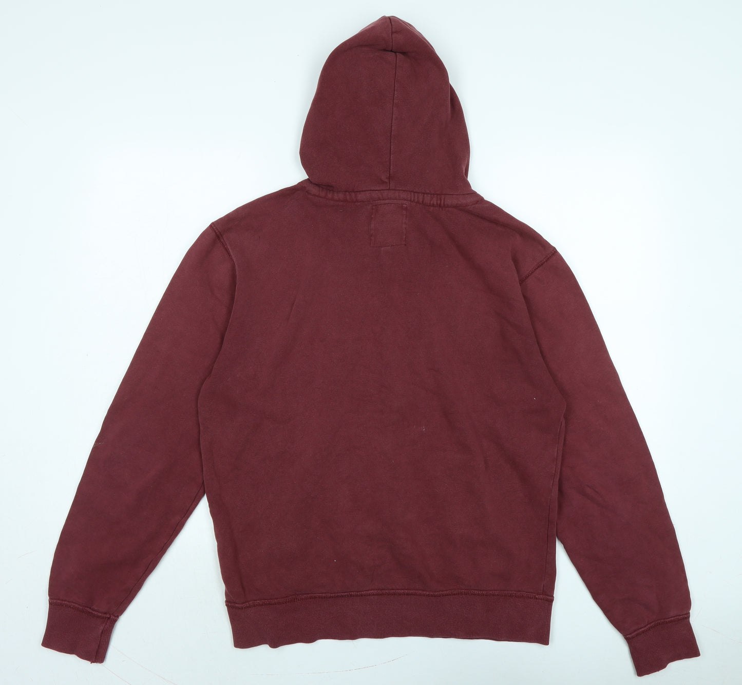 SoulCal&Co Mens Red Cotton Pullover Hoodie Size M - Soulcal & co