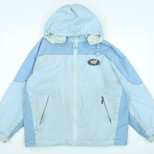 Blue Harbour Womens Blue Anorak Jacket Size XL Zip - Blue Harbour